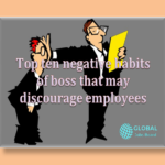 Ten Negative Habits of Boss